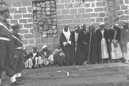 Inhabitants of Al-Faluja just before they were ethnically cleansed from their land (1949)